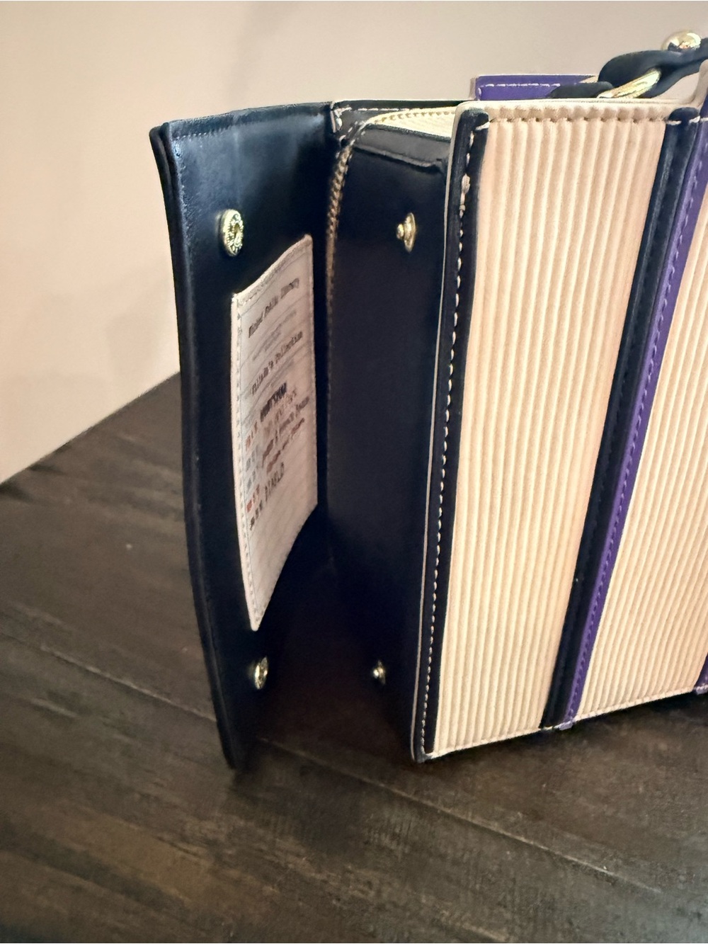 Loungefly Stitch Shoppe Disney Villains Book Crossbody -NEW - Picture 3 of 4